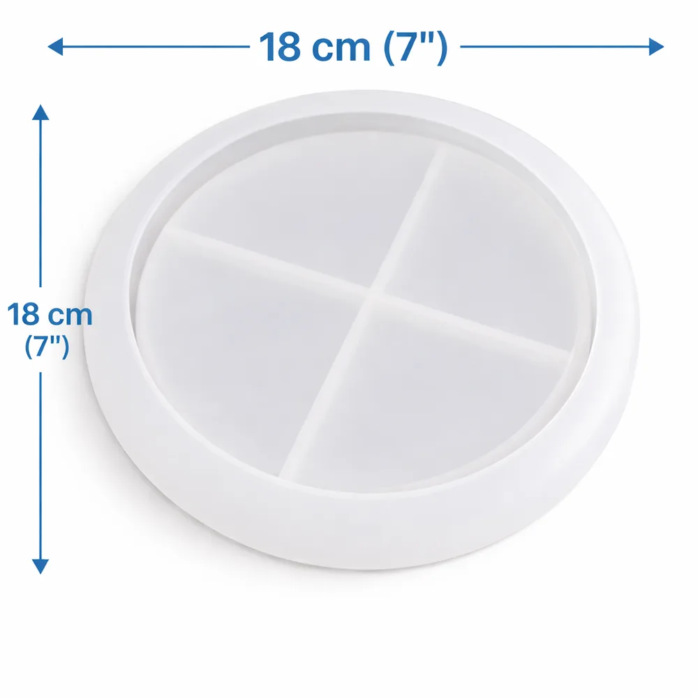 Molde de silicona para resina, yeso y velas