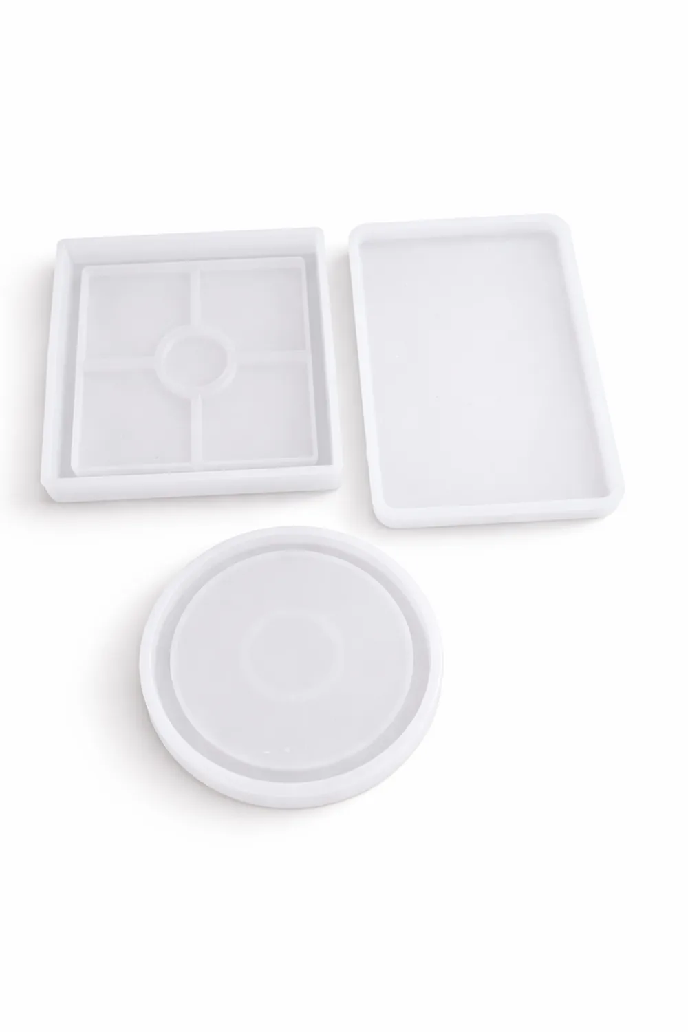Molde de silicona para bandeja decorativa y organizador